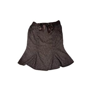 Silky Bow Charlotte Russe Mini Skirt